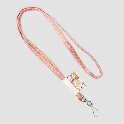 Lanyard tubulaire en polyester sublimé