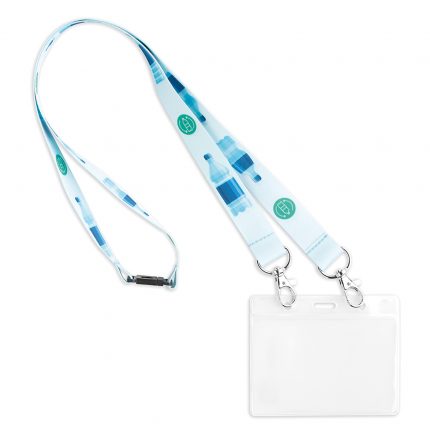 Lanyard en RPET sublimé