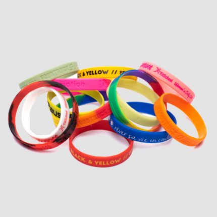 Bracelet personnalisé en silicone