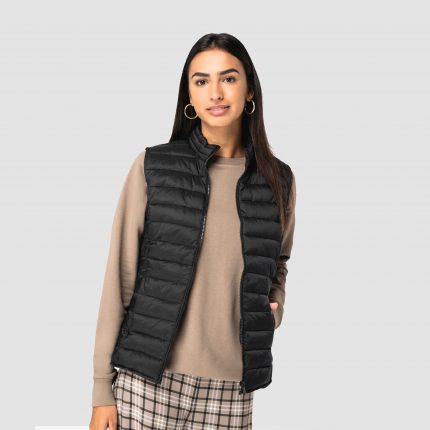 Bodywarmer Écoresponsable Femme – Léger, Confort et Personnalisable
