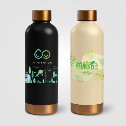 Astrid - Bouteille en acier inoxydable à double paroi de 530 ml