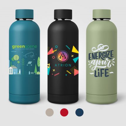 Gourde Astrid en acier inoxydable à double paroi – 530 ml