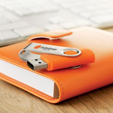 Clé USB Mécanisme Giratoire avec Corps Tactile