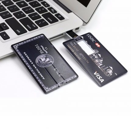 Clé USB Éco en PET recyclé – Design ultra plat et pliable