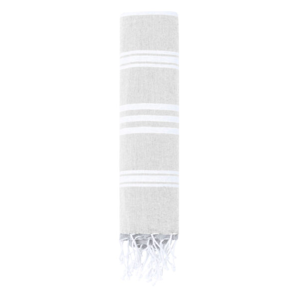 Fouta de plage coton/poly recyclé 250 g/m² – Image 4