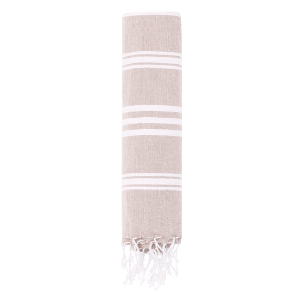 Fouta de plage coton/poly recyclé 250 g/m² – Image 5