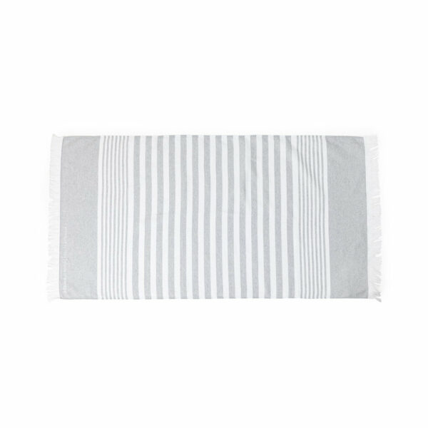 Fouta de plage coton/poly recyclé 250 g/m² – Image 2