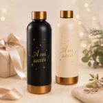 Bouteille en acier inoxydable à double paroi personnalisée - 530 ml