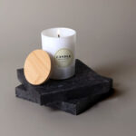 Bougie parfumée 110g – Cire végétale & paraffine