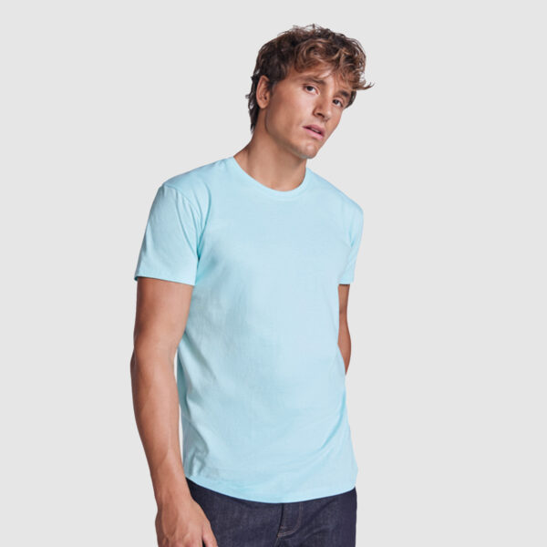 T-shirt à Manches Courtes avec Col Rond - 155g/m² – Image 1