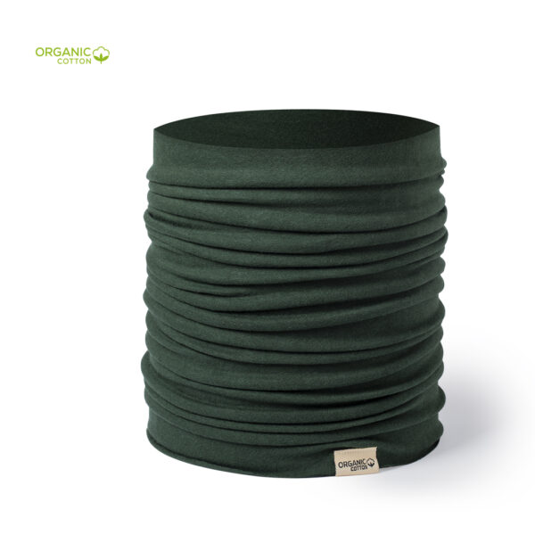 Tour de cou multiposition en coton biologique – Image 2