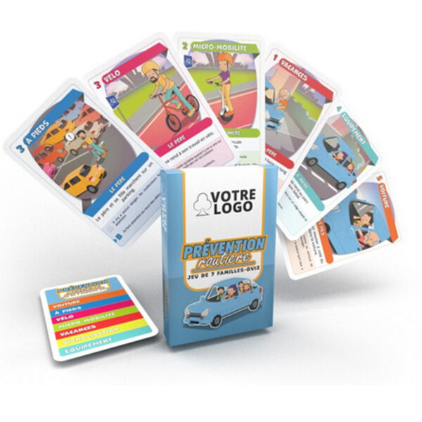 Jeux de 7 familles - Thème "Prévention routière" – Image 1