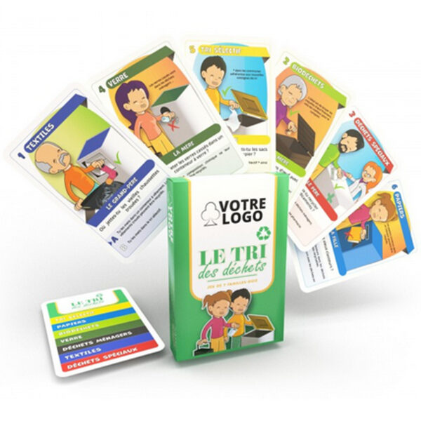Jeux de 7 familles - Thème "Le Tri des déchets" – Image 1
