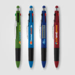 Stylo personnalisé Quattro Softy Multi-encre avec stylet
