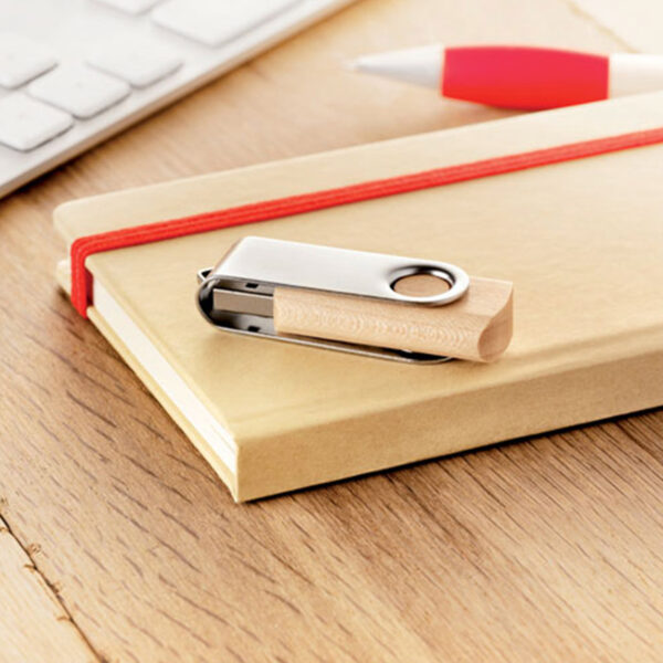 AP1025-0.jpg Clé USB Écologique avec Mécanisme Rotatif – Image 1