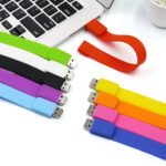 Clé USB bracelet en silicone personnalisée
