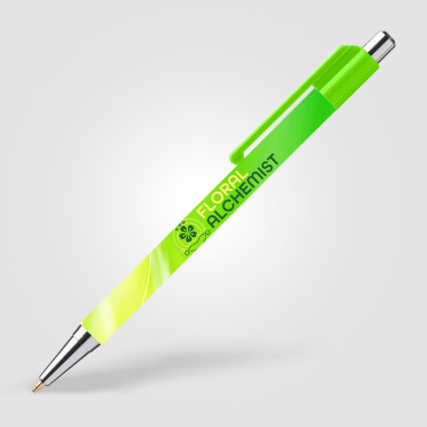 Stylo Astaire chrome avec trim coloré – Image 4