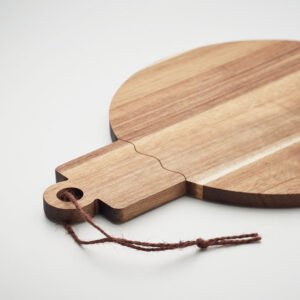 Planche de service en bois d'acacia