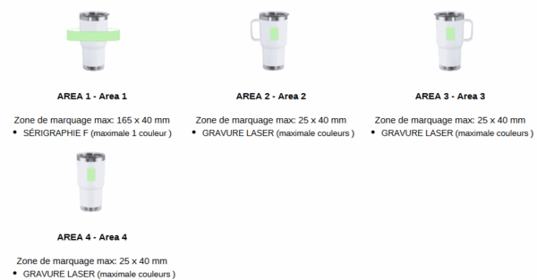 Tasse Thermique de Table en Acier Inox Recyclé – Image 7