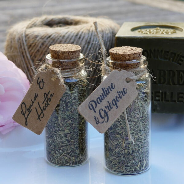 Fiole Herbes de Provence personnalisée – Image 1
