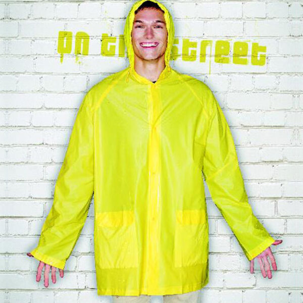 Veste de pluie imperméable en PVC – Image 1