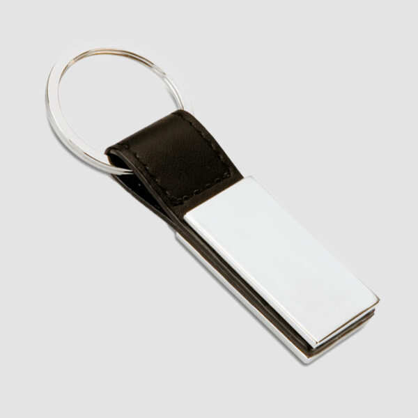 Porte-clés PU et métal – Image 1