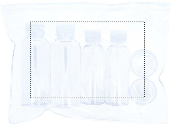 Pochette de voyage avec flacons vides – Image 2