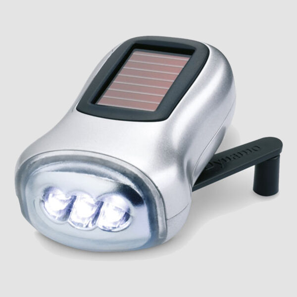 KC7130.jpg Torche solaire et à dynamo – Image 1