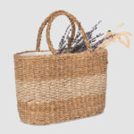 Sac panier en jute et jonc de mer Kimood