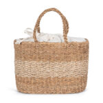 Sac panier en jute et jonc de mer Kimood – Image 2