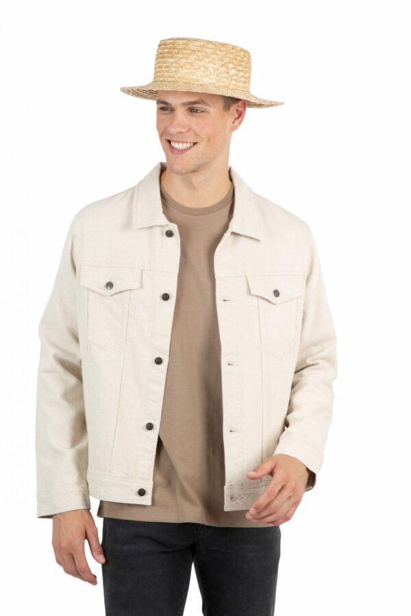 Canotier 100 % Fibres Végétales – Image 3