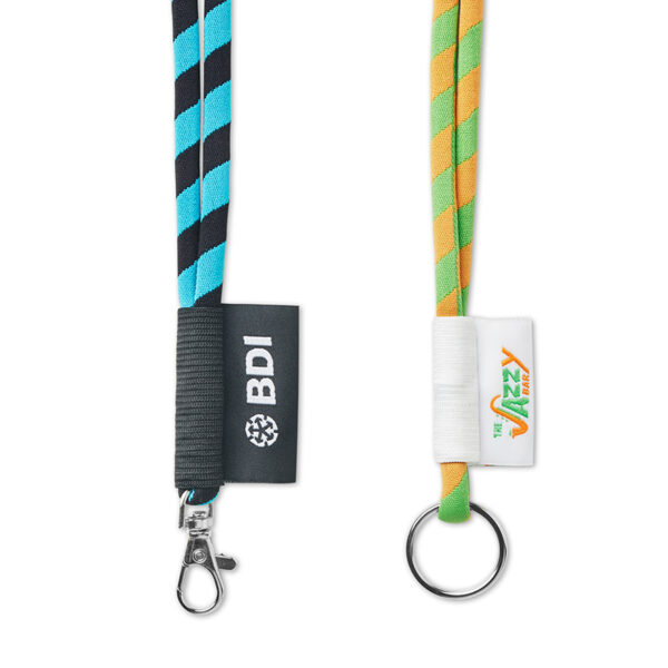 Lanyard bicolore – Élégance et personnalisation pour votre communication – Image 2