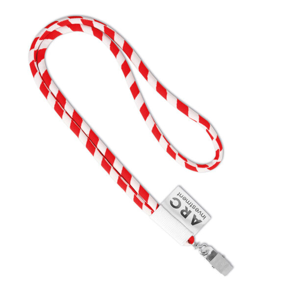 Lanyard bicolore – Élégance et personnalisation pour votre communication – Image 3