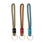 Sangle courte ronde en nylon bicolore