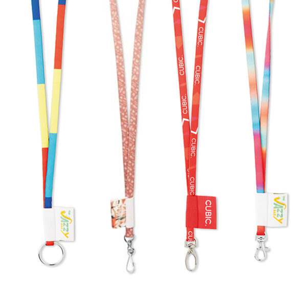Lanyard tubulaire en polyester sublimé – Image 2
