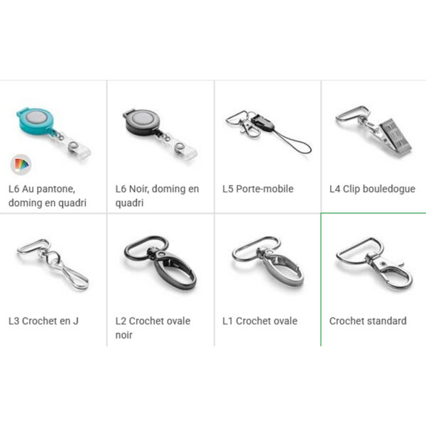 Lanyard en polyester pour sublimation – Image 4