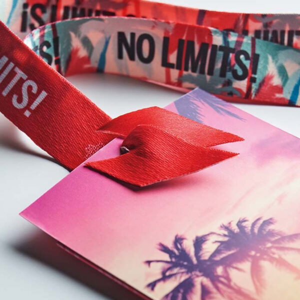 Lanyard porte-badge en polyester sublimé – Image 2