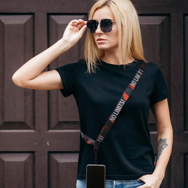 Cordon Ajustable pour Téléphone Portable en rPET – Image 1