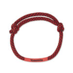 Bracelet réglable en corde 2 tons – Image 2