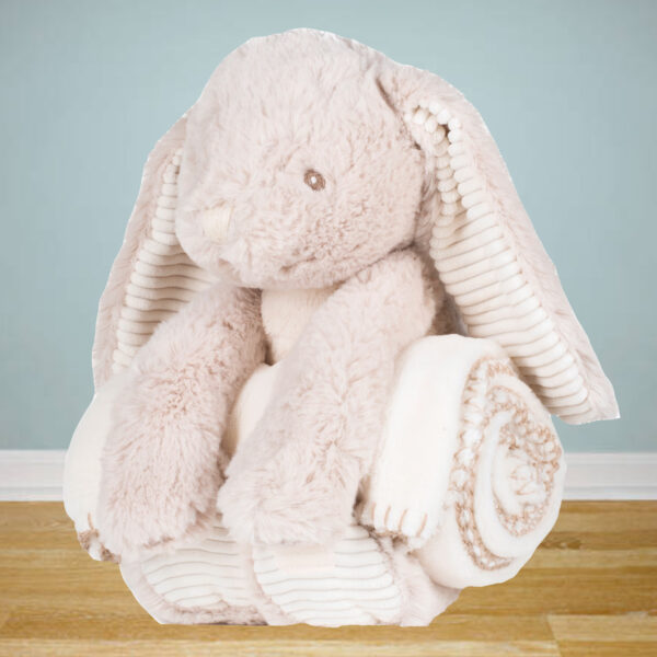 Peluche Lapin & Couverture – Image 1
