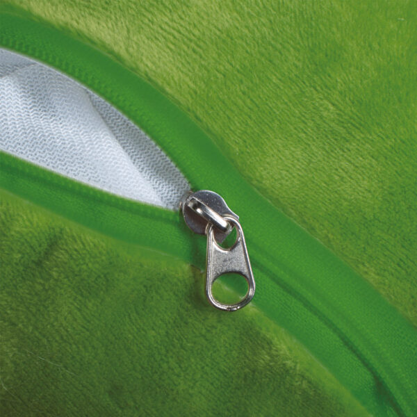 Peluche Zippée Dinosaure Verte – Image 2