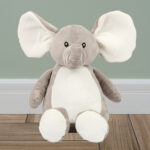 Peluche Éléphant Zippée Mumbles
