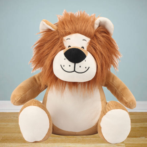 Peluche zippée Lion Mumbles – Image 1