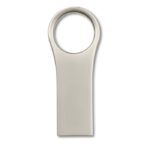Mini clé USB en alliage de zinc avec détail rond personnalisée – Image 2