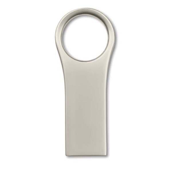 Mini clé USB en alliage de zinc avec détail rond – Image 2