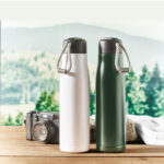 Bouteille isotherme 500 ml en acier inoxydable recyclé – Anti-fuite