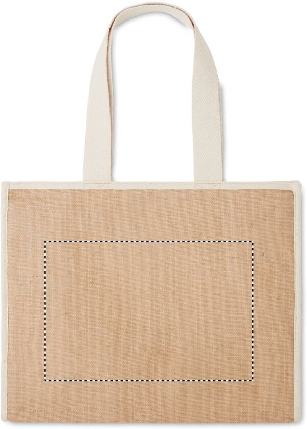 Sac Shopping / Réfrigérant en Jute – Image 3