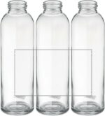 Bouteille en Verre avec Pochette Néoprène et Jute personnalisée - 500 ml – Image 2