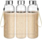 Bouteille en Verre avec Pochette Néoprène et Jute personnalisée - 500 ml – Image 3