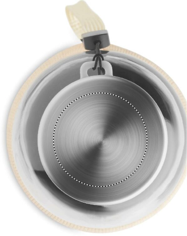 Bouteille en Verre avec Pochette Néoprène et Jute – Image 5